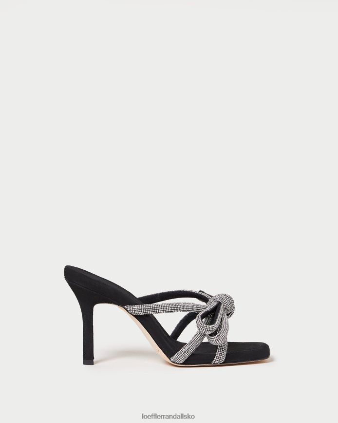 Kvinder Loeffler Randall margi ruskind sløjfehæl sort sko P64XZ471