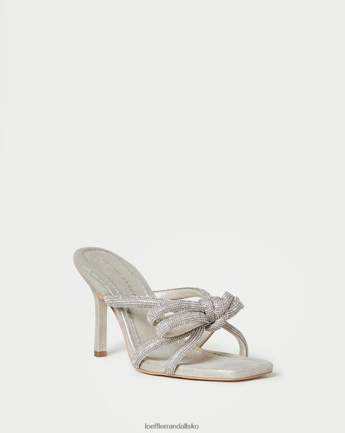 Kvinder Loeffler Randall margi sløjfehæl cappuccino sko P64XZ428