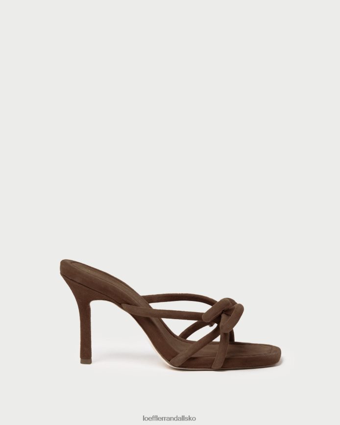 Kvinder Loeffler Randall margi sløjfehæl kakao sko P64XZ446