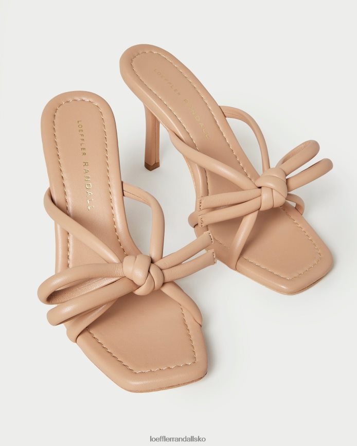 Kvinder Loeffler Randall margi sløjfehæl klit sko P64XZ438