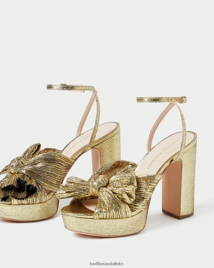 Kvinder Loeffler Randall natalia platform sløjfehæl oro sko P64XZ489