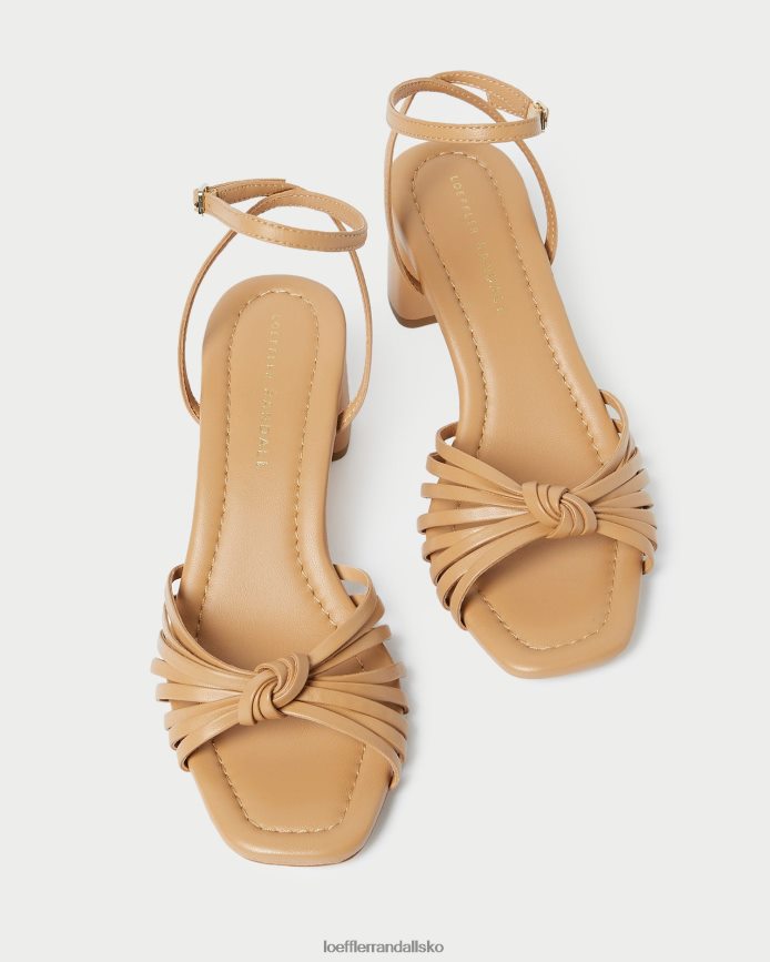 Kvinder Loeffler Randall olivia knude midt på hælen klit sko P64XZ466