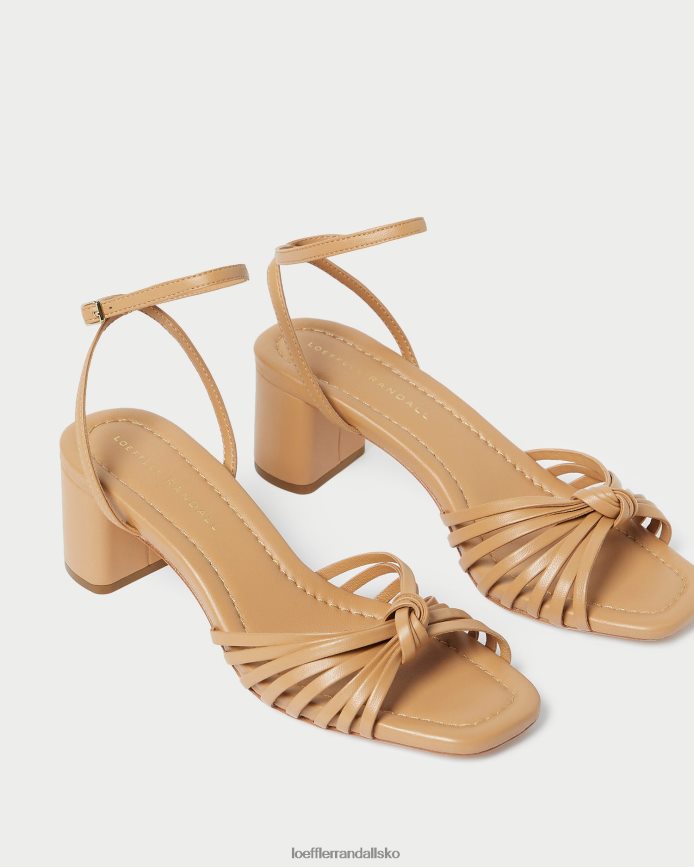 Kvinder Loeffler Randall olivia knude midt på hælen klit sko P64XZ466