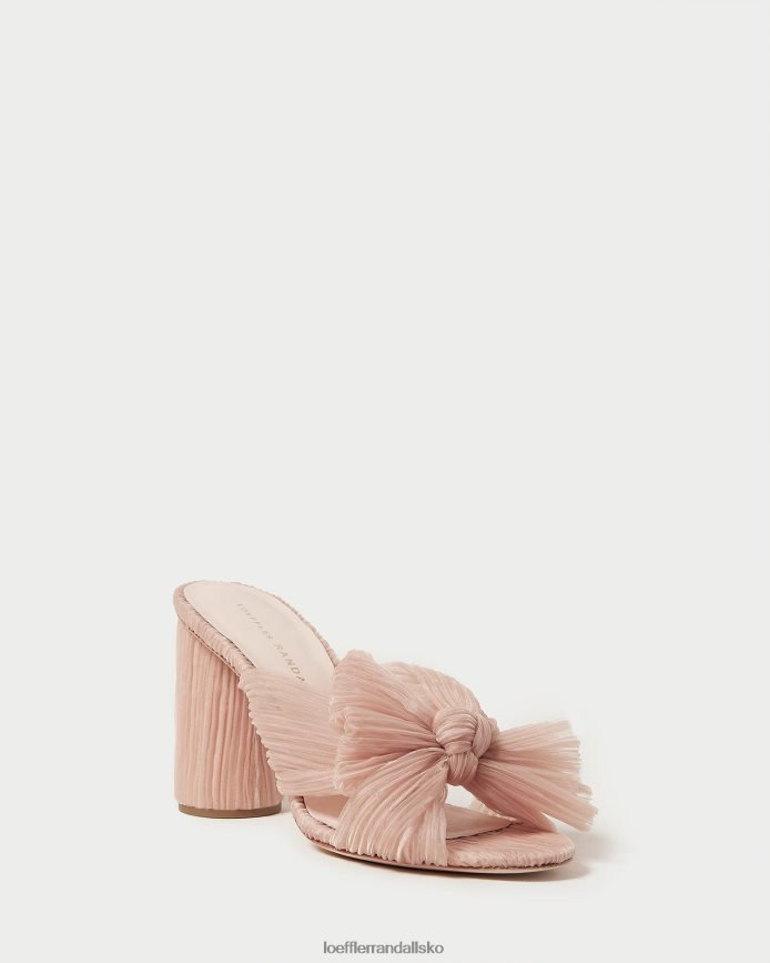 Kvinder Loeffler Randall penny plisseret sløjfehæl skønhed sko P64XZ420