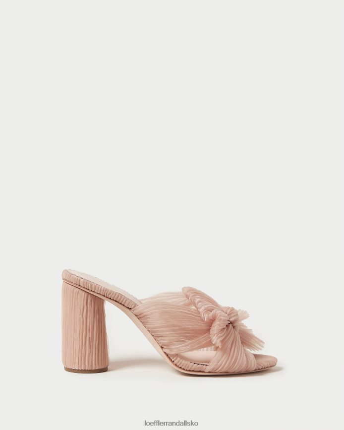 Kvinder Loeffler Randall penny plisseret sløjfehæl skønhed sko P64XZ420
