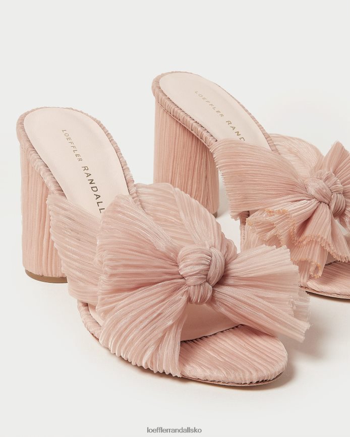 Kvinder Loeffler Randall penny plisseret sløjfehæl skønhed sko P64XZ420