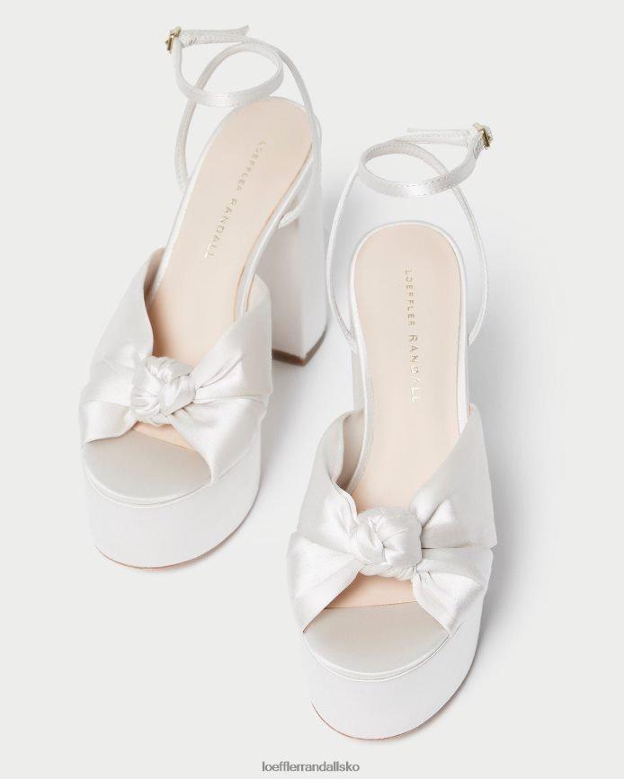 Kvinder Loeffler Randall roz knude platform fløde sko P64XZ447