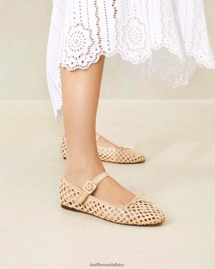 Kvinder Loeffler Randall chiara mary jane naturlig sko P64XZ4304
