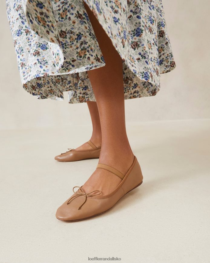 Kvinder Loeffler Randall leonie ballet flad safari sko P64XZ4295