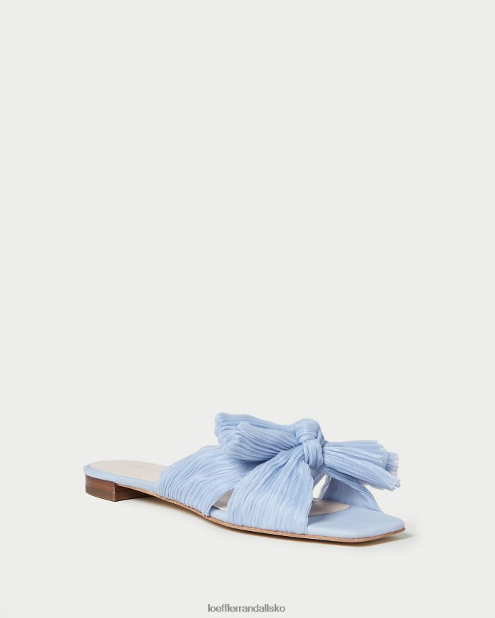 Kvinder Loeffler Randall daphne bue glidebane blå sko P64XZ4104