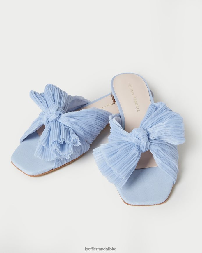 Kvinder Loeffler Randall daphne bue glidebane blå sko P64XZ4104
