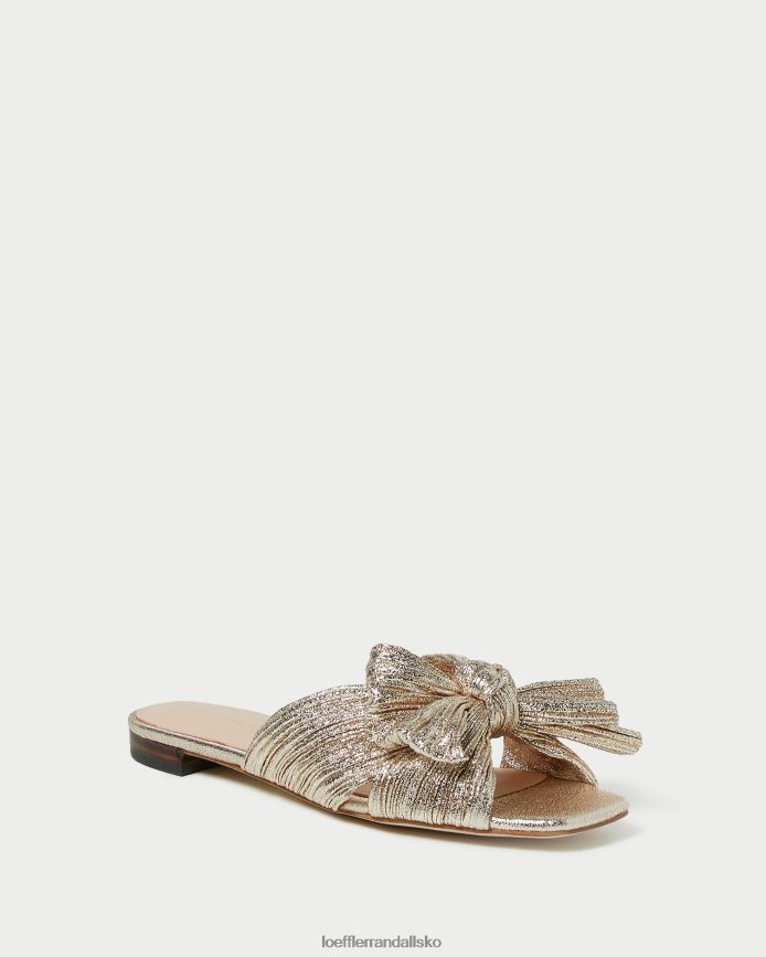 Kvinder Loeffler Randall daphne bue glidebane champagne sko P64XZ4124