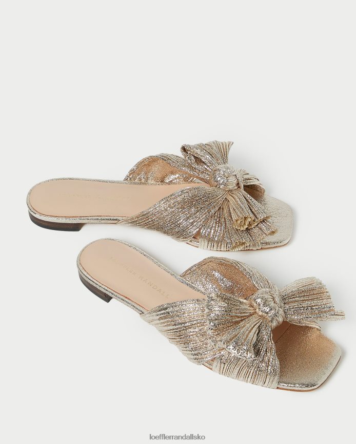 Kvinder Loeffler Randall daphne bue glidebane champagne sko P64XZ4124