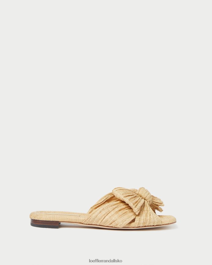 Kvinder Loeffler Randall daphne bue glidebane naturlig sko P64XZ4116