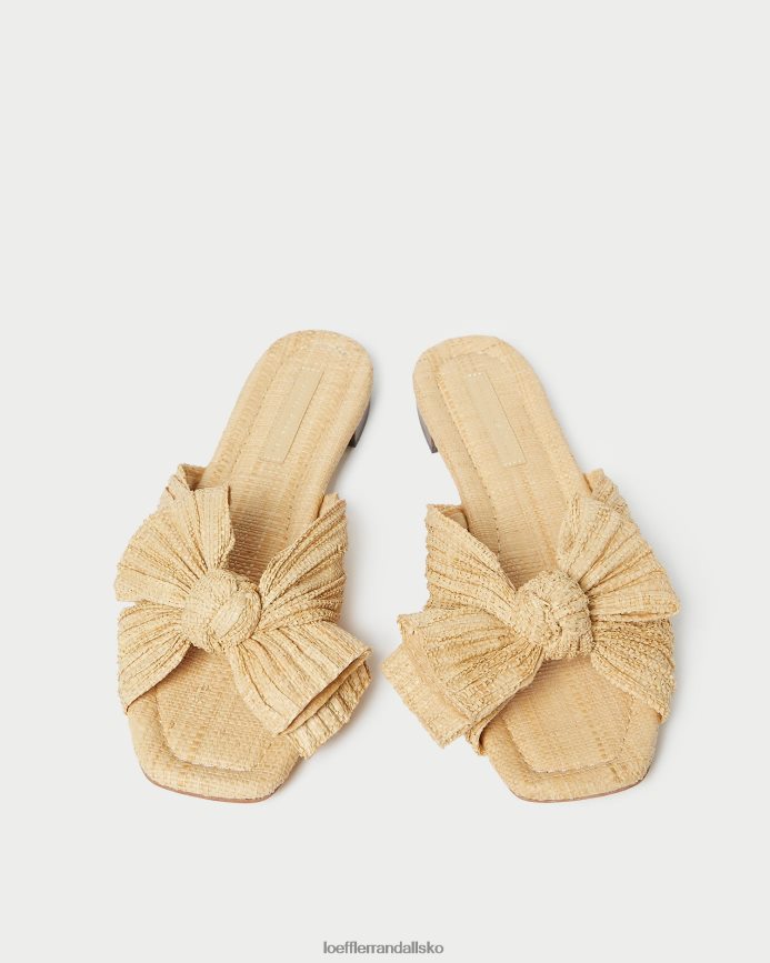 Kvinder Loeffler Randall daphne bue glidebane naturlig sko P64XZ4116
