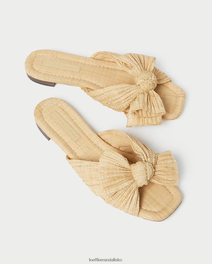 Kvinder Loeffler Randall daphne bue glidebane naturlig sko P64XZ4116