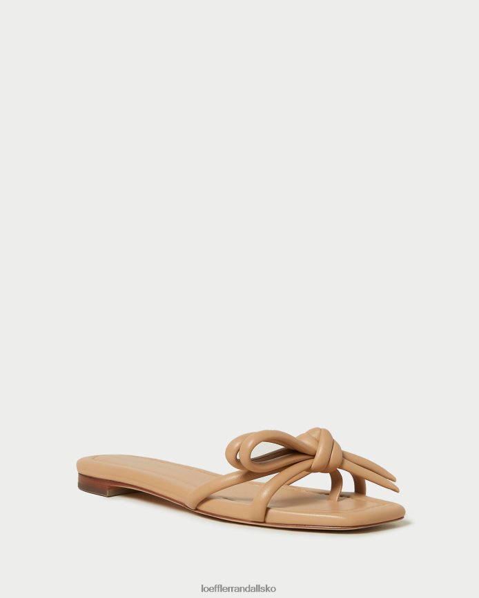 Kvinder Loeffler Randall hadley sløjfe sandal klit sko P64XZ4108