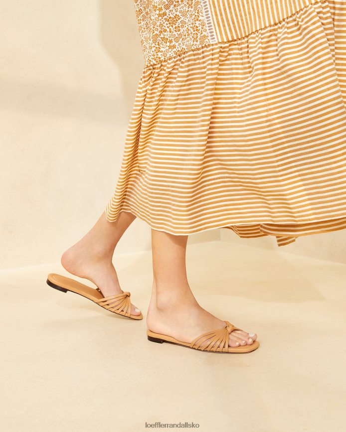 Kvinder Loeffler Randall izzie knude sandal klit sko P64XZ4122