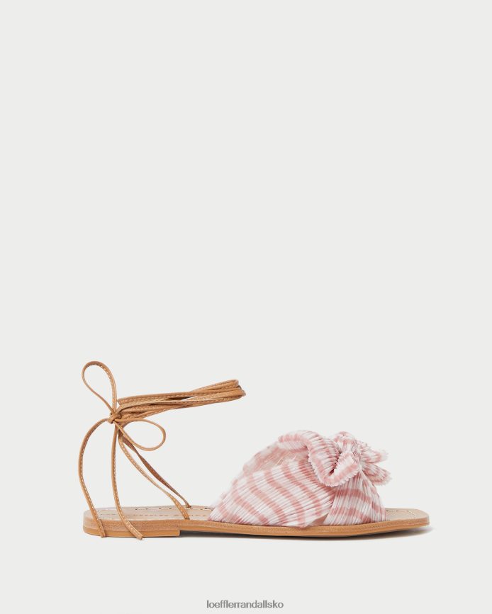 Kvinder Loeffler Randall pæonbue-rutschebane blød pink gingham sko P64XZ4131