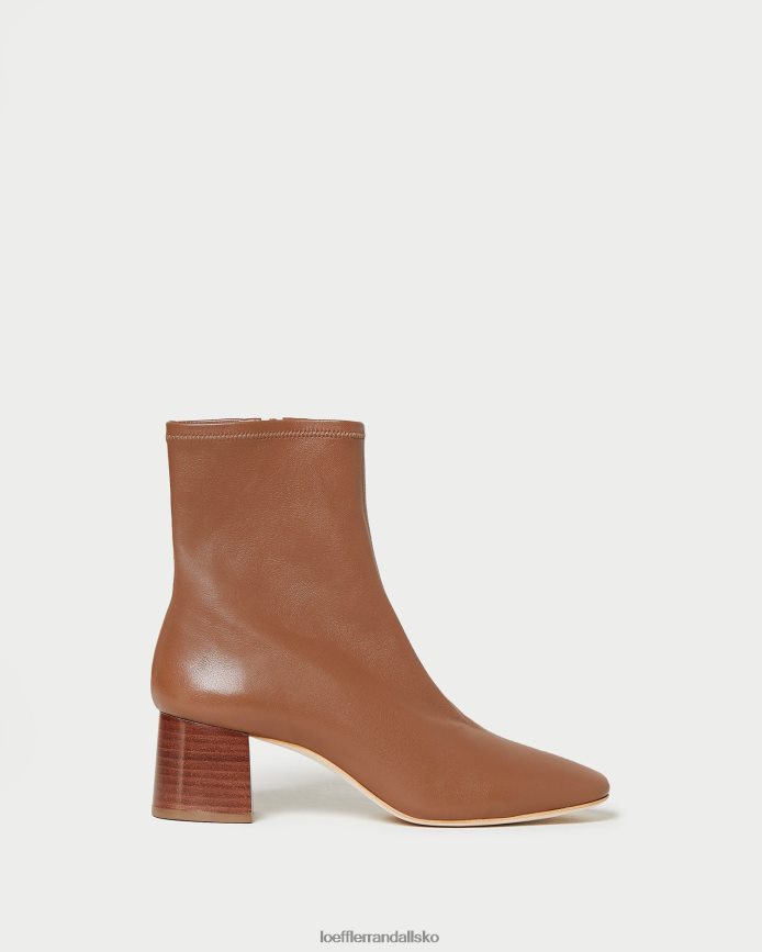 Kvinder Loeffler Randall alec strækstøvle med mellemhæl agern sko P64XZ4287