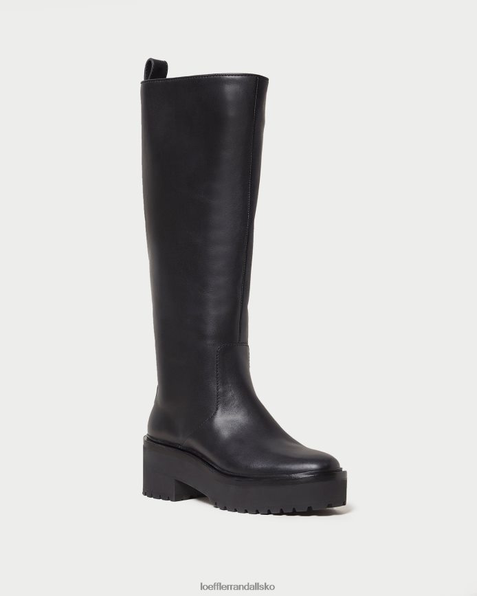 Kvinder Loeffler Randall carlee høj støvle sort sko P64XZ4290