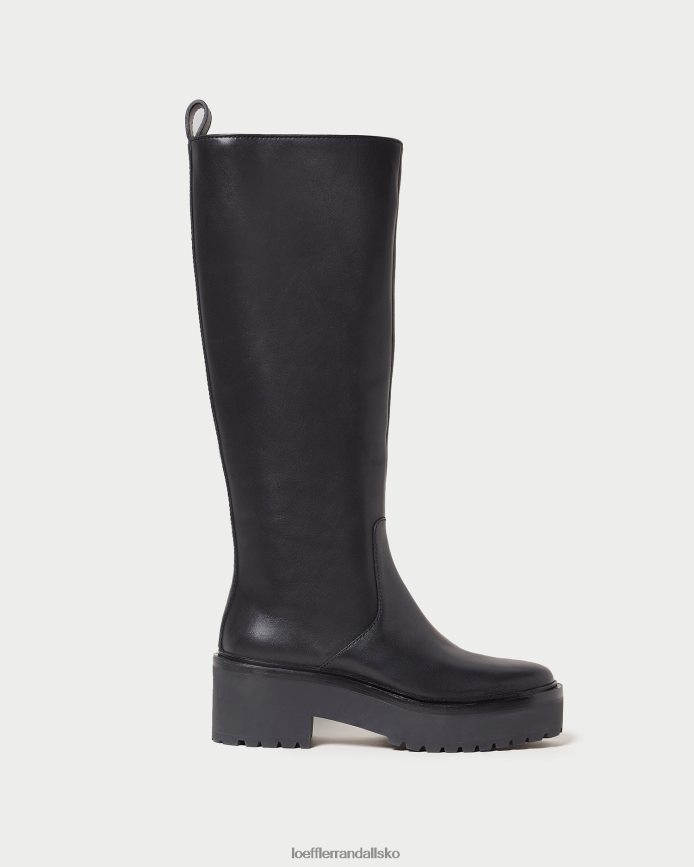 Kvinder Loeffler Randall carlee høj støvle sort sko P64XZ4290