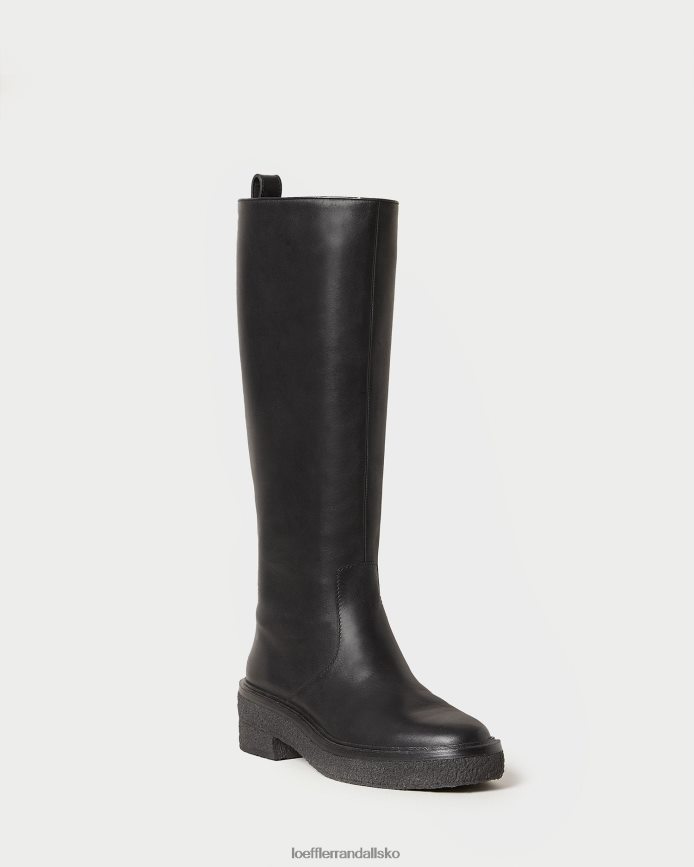 Kvinder Loeffler Randall collins høj støvle sort sko P64XZ4281