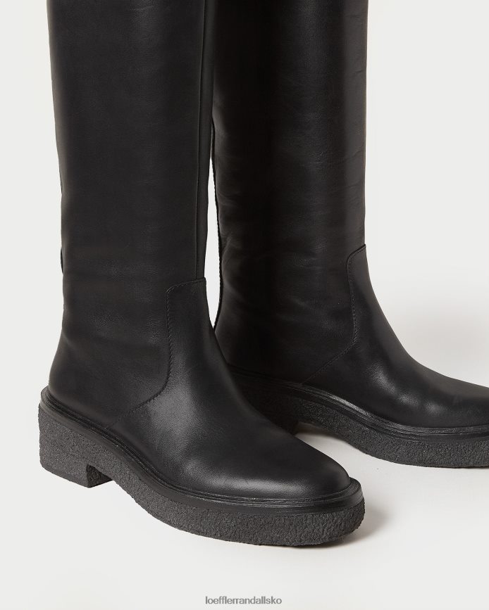 Kvinder Loeffler Randall collins høj støvle sort sko P64XZ4281