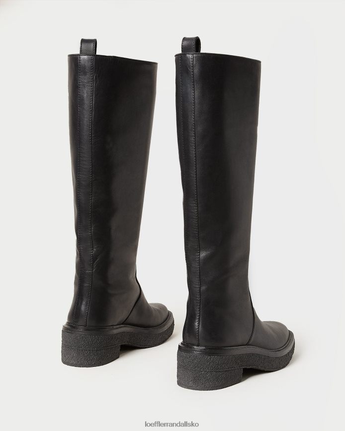 Kvinder Loeffler Randall collins høj støvle sort sko P64XZ4281