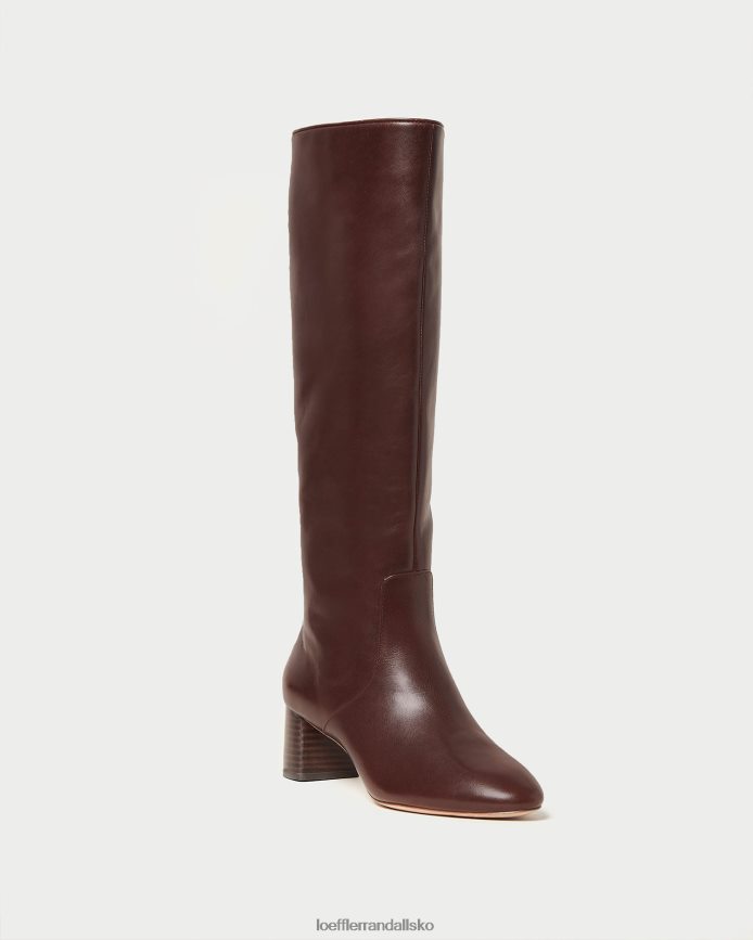 Kvinder Loeffler Randall gia høj støvle espresso sko P64XZ4286