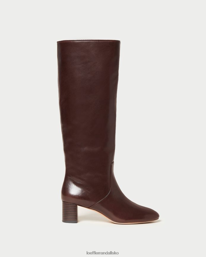 Kvinder Loeffler Randall gia høj støvle espresso sko P64XZ4286