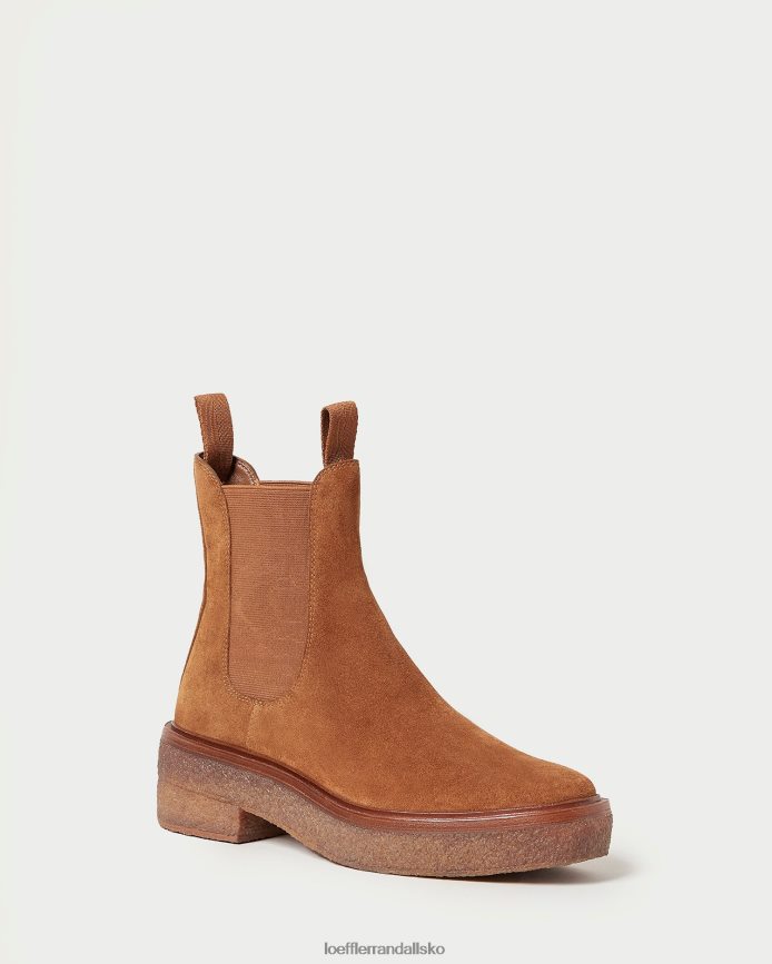 Kvinder Loeffler Randall raquel pull-on støvle kakao sko P64XZ4275