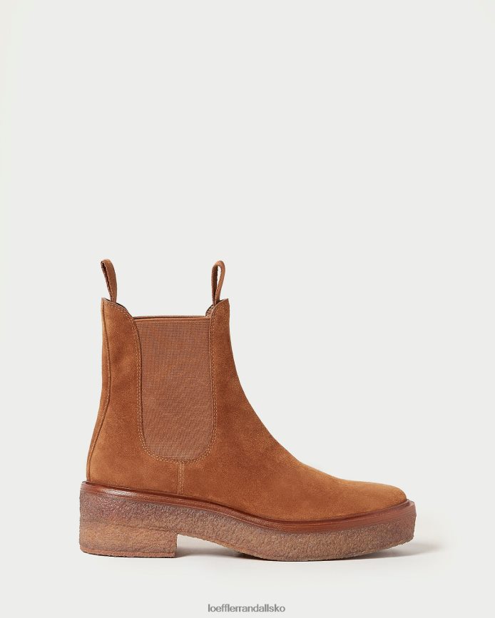 Kvinder Loeffler Randall raquel pull-on støvle kakao sko P64XZ4275