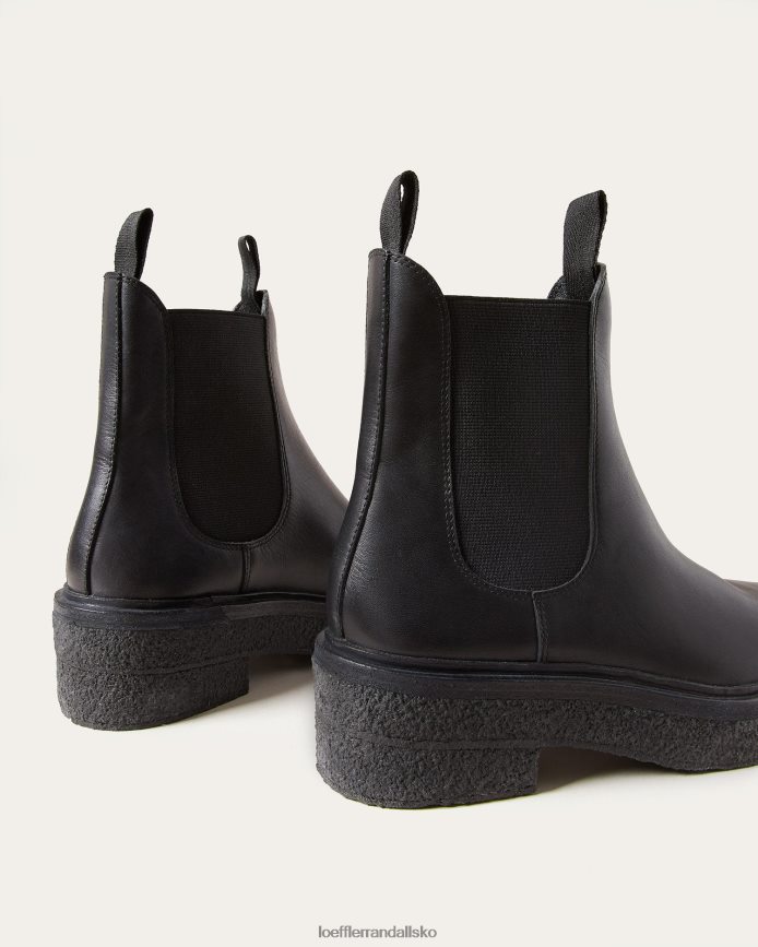 Kvinder Loeffler Randall raquel pull-on støvle sort sko P64XZ4267