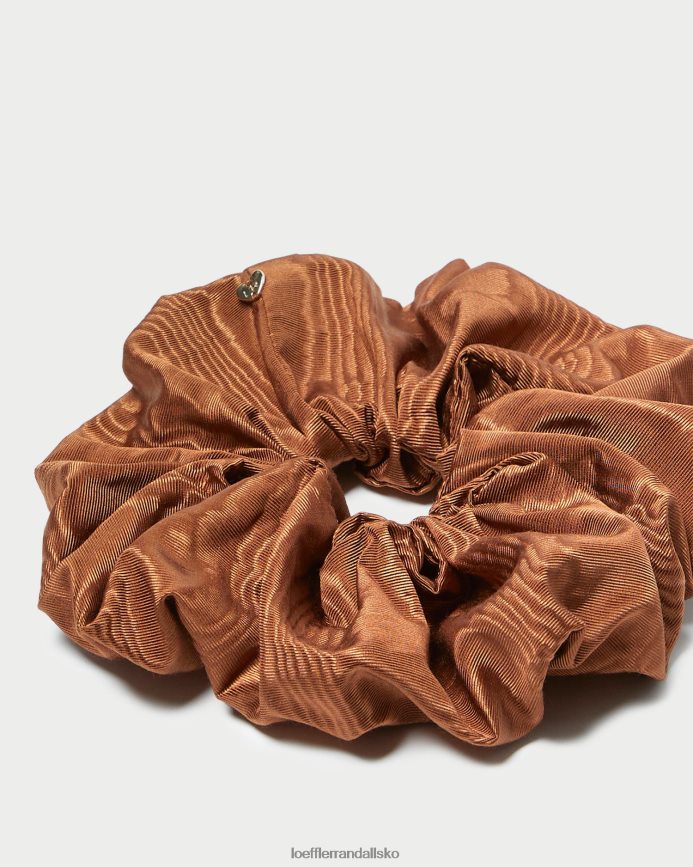 Kvinder Loeffler Randall astrid oversized scrunchie muskatnød tilbehør P64XZ4158