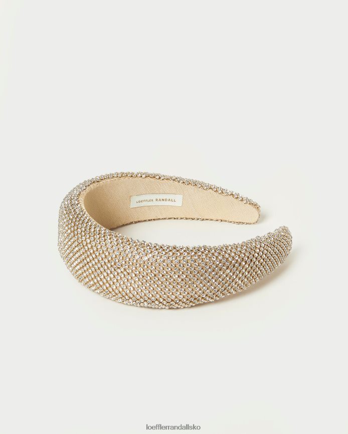 Kvinder Loeffler Randall bellamy diamant pandebånd guld tilbehør P64XZ4141