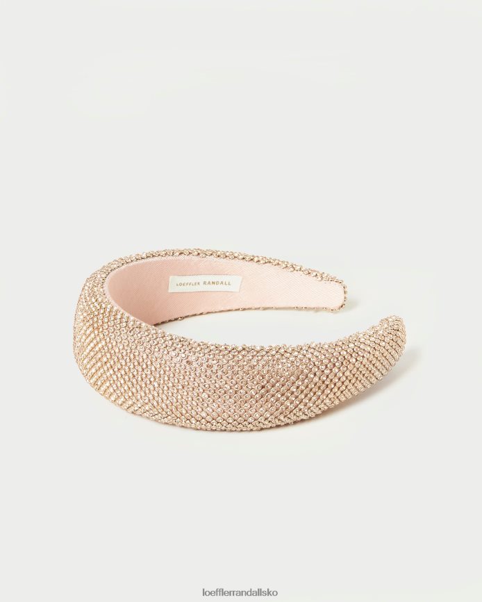 Kvinder Loeffler Randall bellamy diamant pandebånd lys fersken tilbehør P64XZ4142