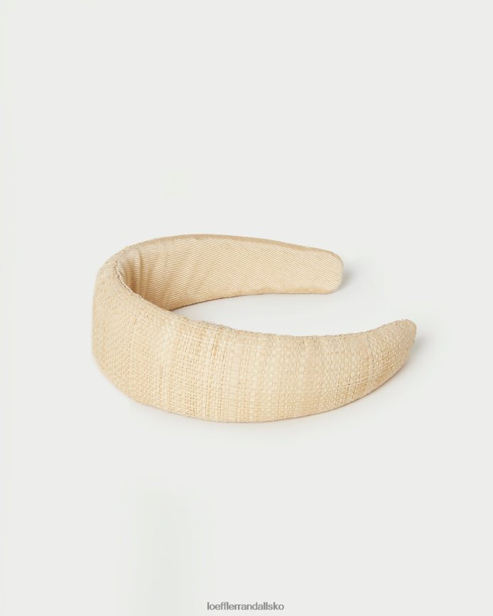 Kvinder Loeffler Randall bellamy puffy pandebånd naturlig tilbehør P64XZ4144