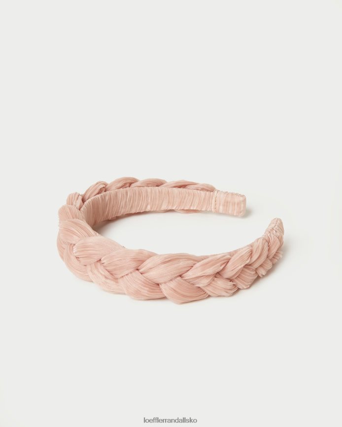 Kvinder Loeffler Randall lilla flettet pandebånd skønhed tilbehør P64XZ4143