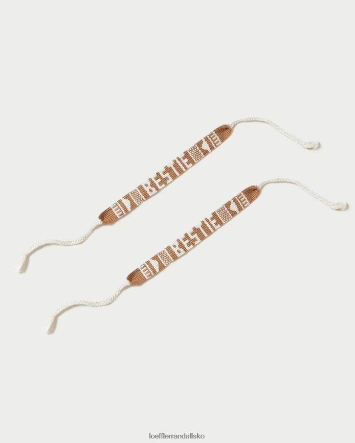 Kvinder Loeffler Randall bestie armbånd kaki tilbehør P64XZ4405